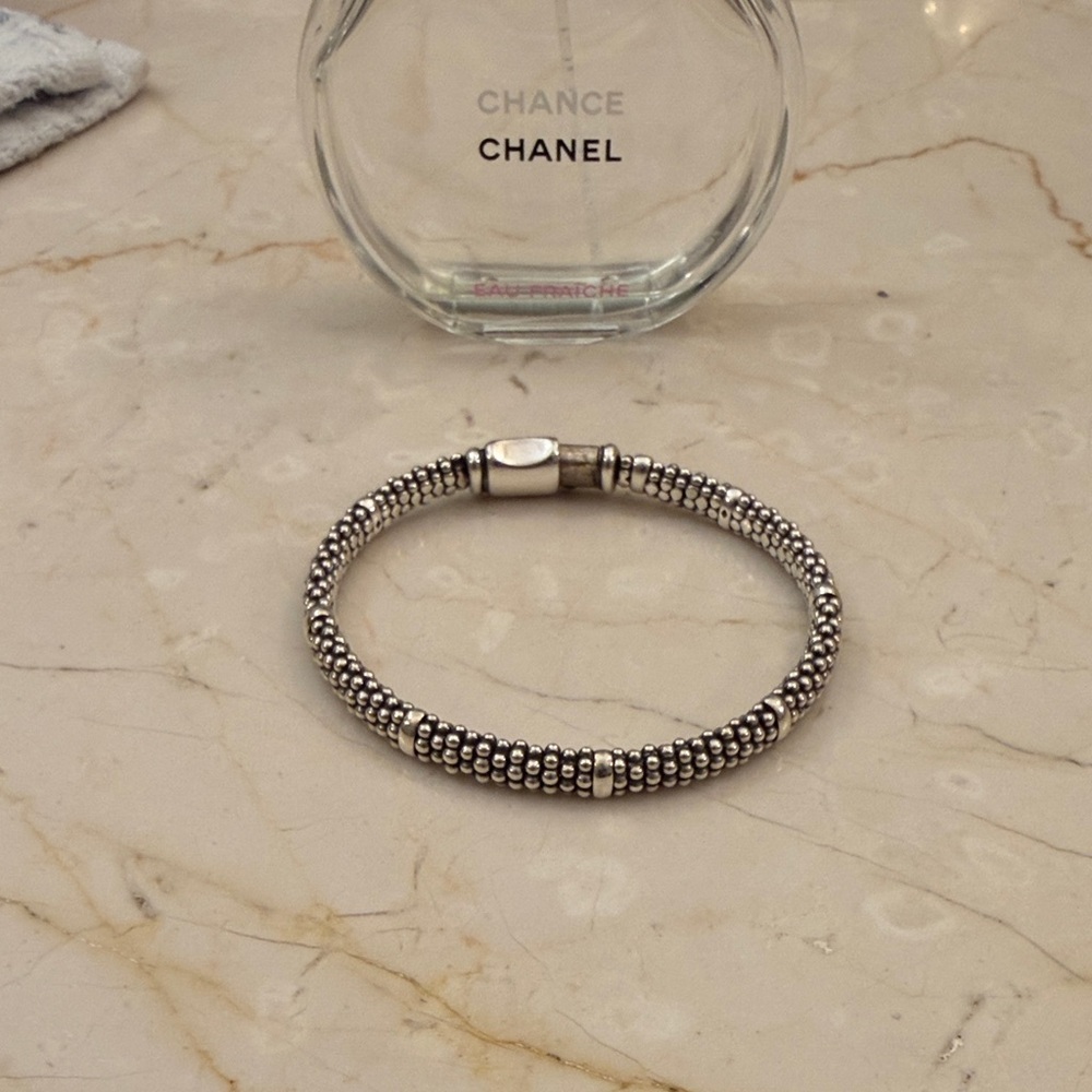LAGOS Silver Beaded Bracelet